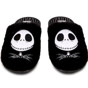 NWT! Disney Nightmare Before Christmas Jack Skellington Slippers Halloween 7 8